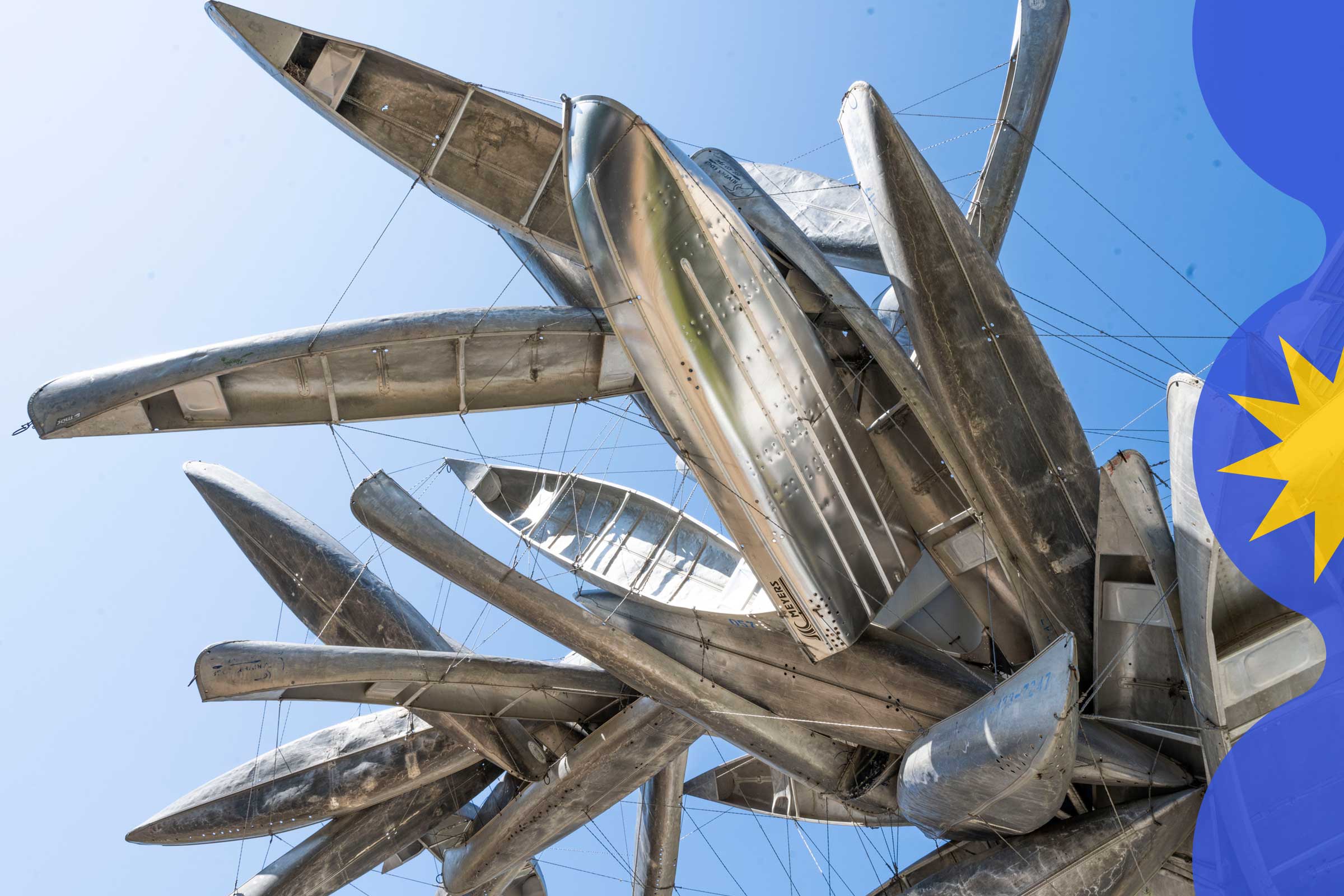 Monochrome for Austin sculpture